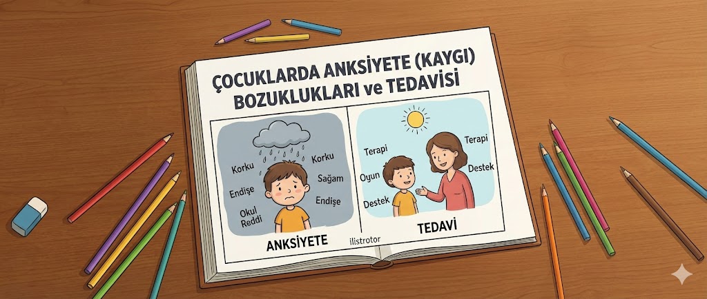 Çocuklarda Anksiyete (Kaygı) Bozuklukları ve Tedavisi