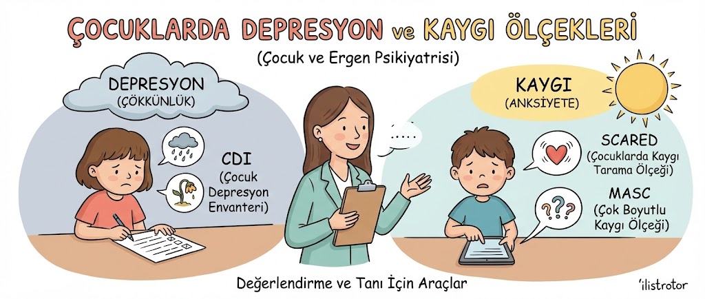 Çocuklarda Depresyon ve Kaygı Ölçekleri
